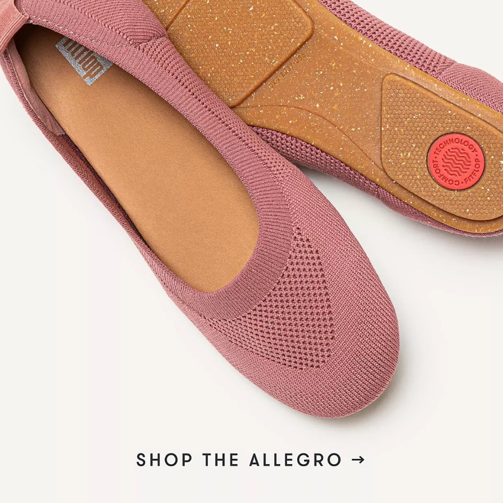 FitFlop ballet flats pink!